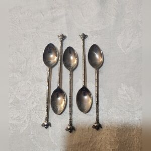 5 Spoons 'Teapot' Demitasse/Teaspoons